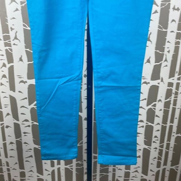 UNIQLO UJ Junior Skinny Jeans L Turquoise - Picture 5 of 8